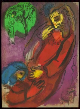 David und Absalom Zeitgenosse Marc Chagall Ölgemälde
